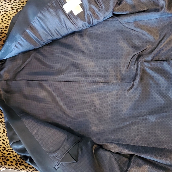 Michael Kors Men's Faux Leather Suede Blazer Size 38 Reg - Picture 5 of 8